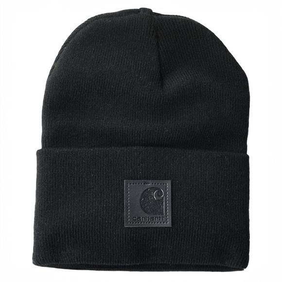 Carhartt Other - Carhartt Black Label Watch Hat Tonal Patch Beanie Winter